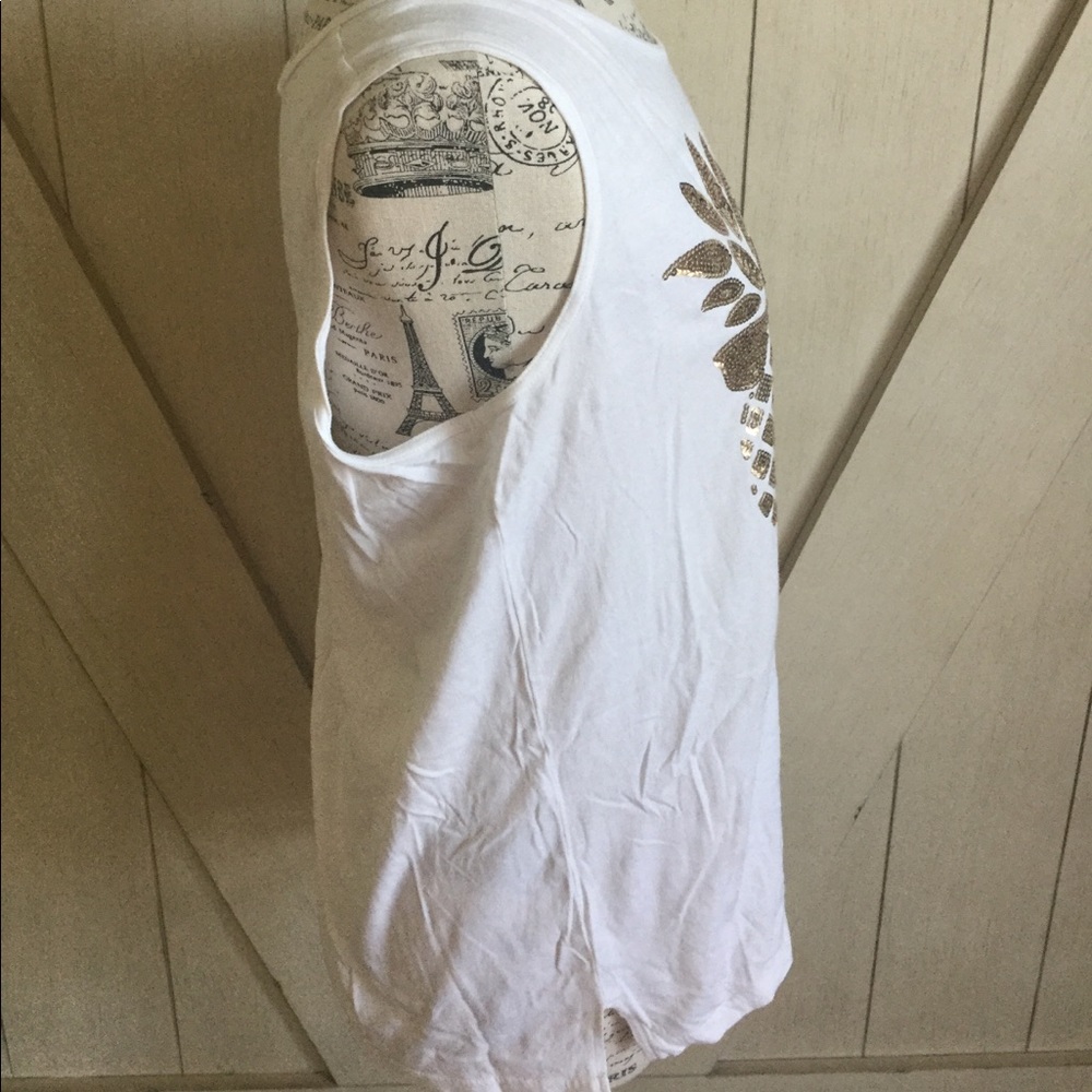 Vs Pink Sequin Pineapple Shirt - image 5